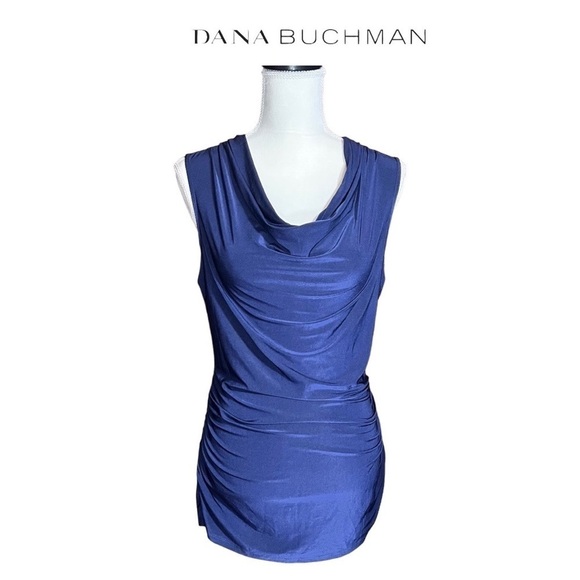 DANA BUCHMAN (NWOT) Sleeveless Cowl Neck Top Size Medium - Picture 1 of 9